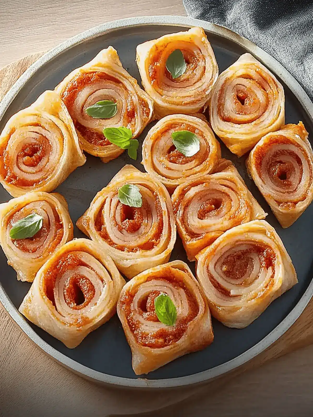 Tortilla Pizza Röllchen – Schneller Snack für jeden Anlass 2 Tortilla Pizza Röllchen