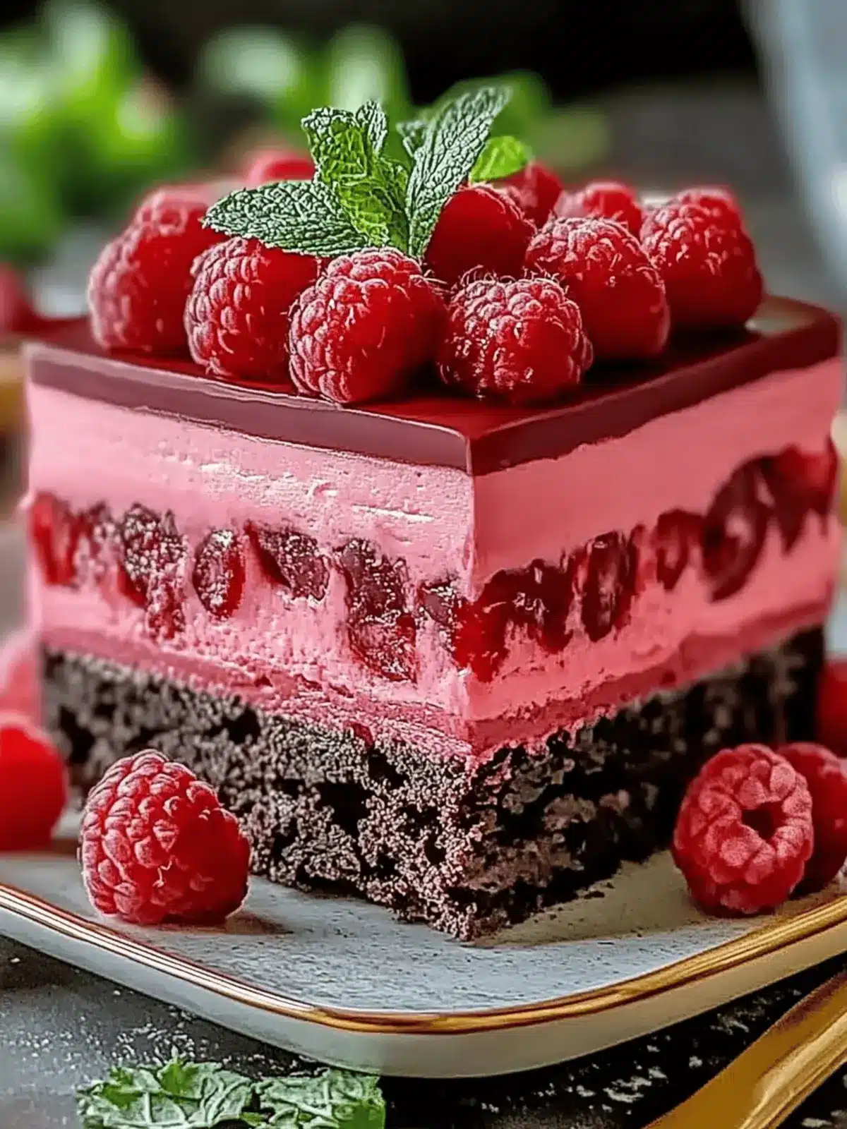 Himmlische Himbeere Schokolade