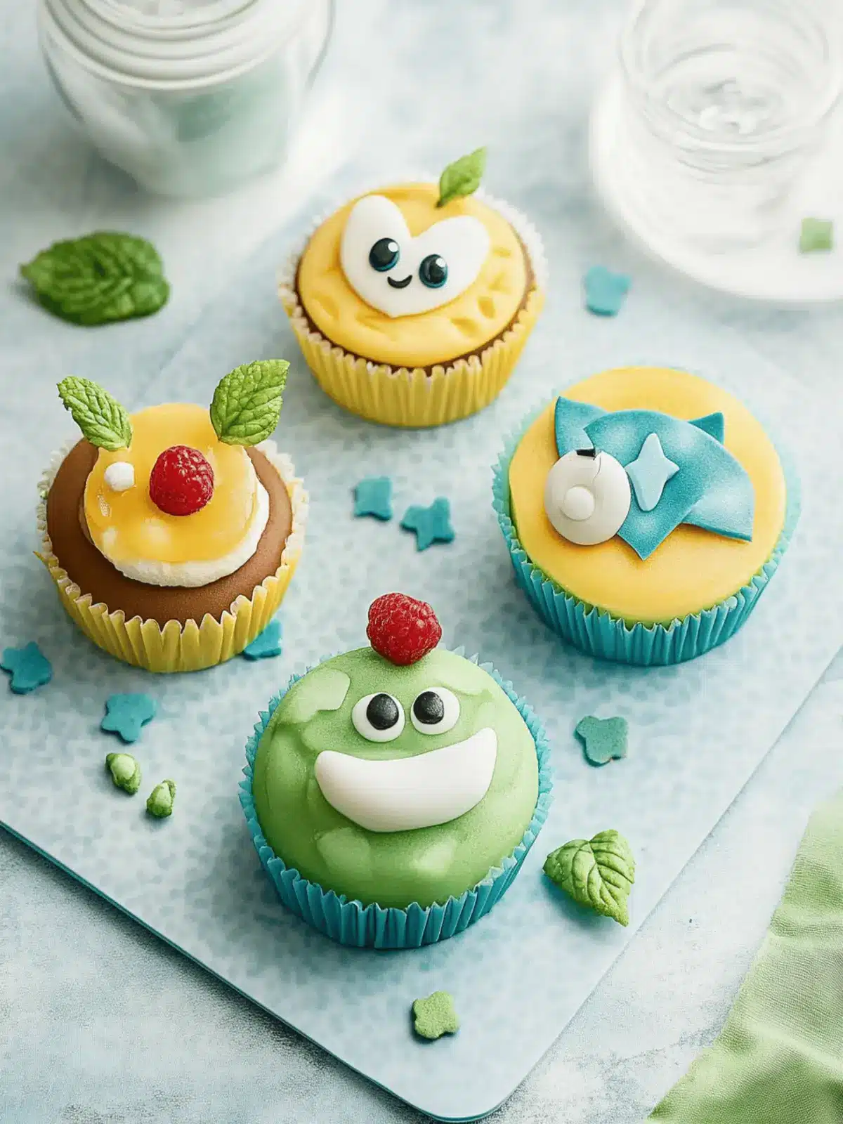 Kreatives Pokémon Cupcake für die nächste Party 2 Kreatives Pokémon Cupcake