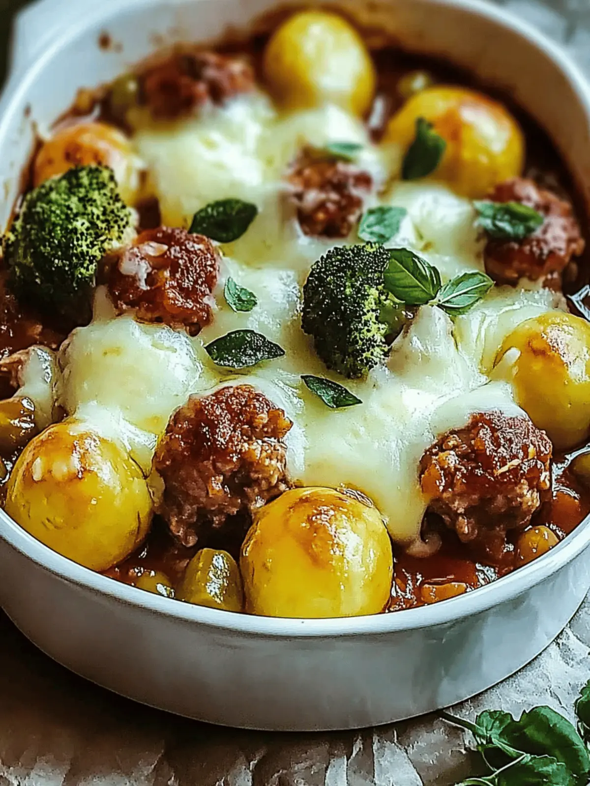 Rosenkohlauflauf mit Hackfleisch