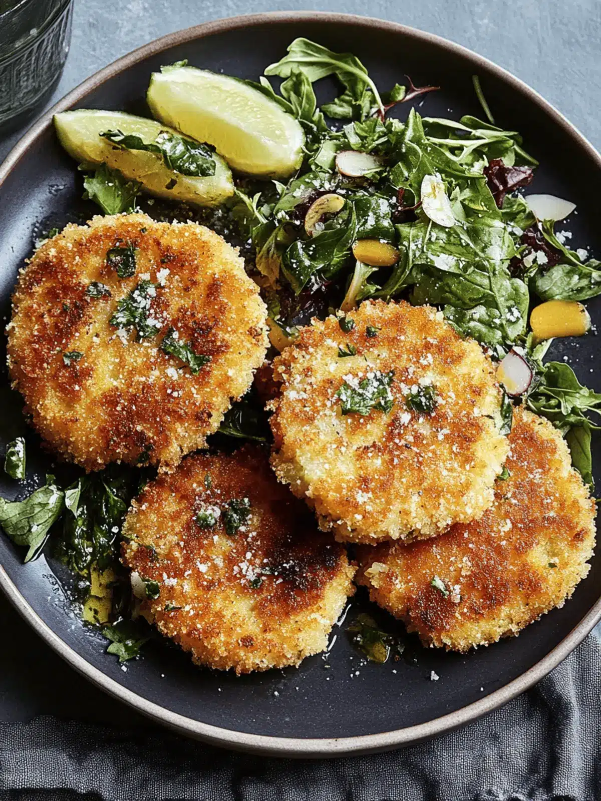 Knusprige Kohlrabi-Schnitzel für Vegetarische Genüsse 3 Knusprige Kohlrabi-Schnitzel