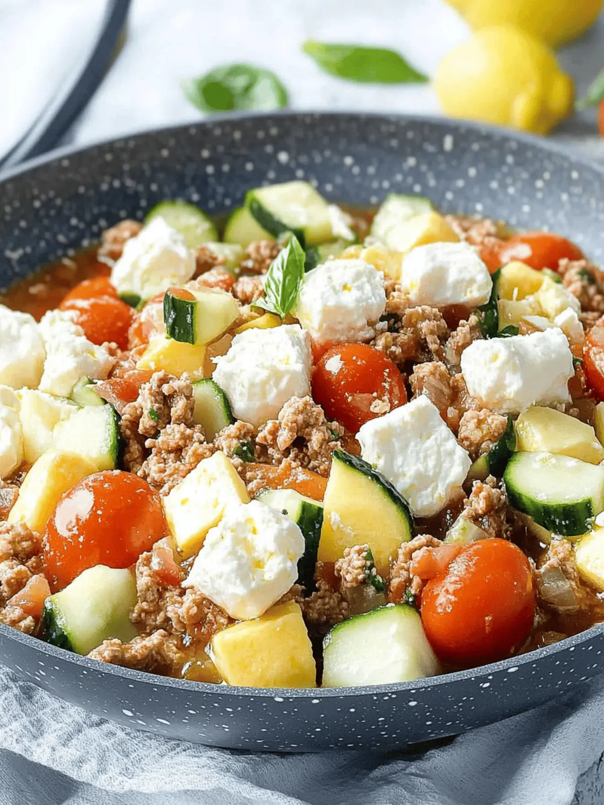 Schnelle Zucchini Hackfleisch Pfanne für Familiengenuss 5 Schnelle Zucchini Hackfleisch Pfanne