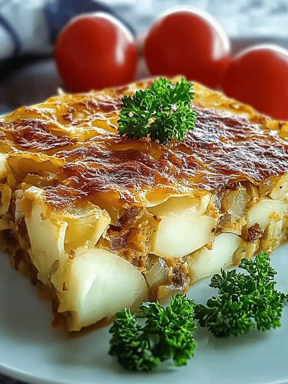 Kohlrabi Auflauf zum Abnehmen