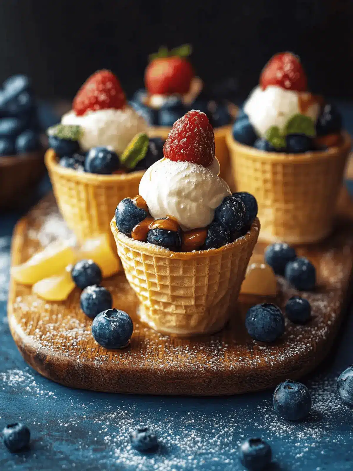 Kuchen im Waffelbecher – Der süße Partysnack 5 Kuchen im Waffelbecher