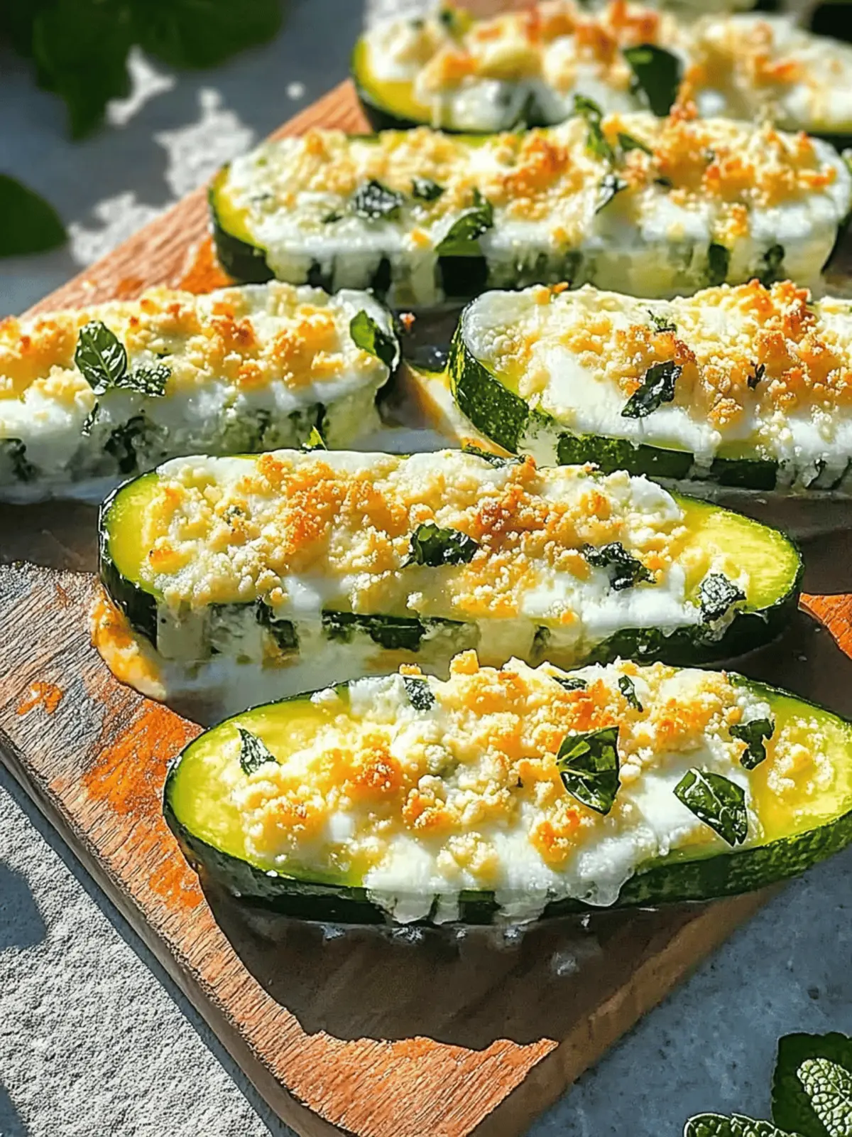 Käse Zucchini Steaks Lecker und Einfach zuzubereiten