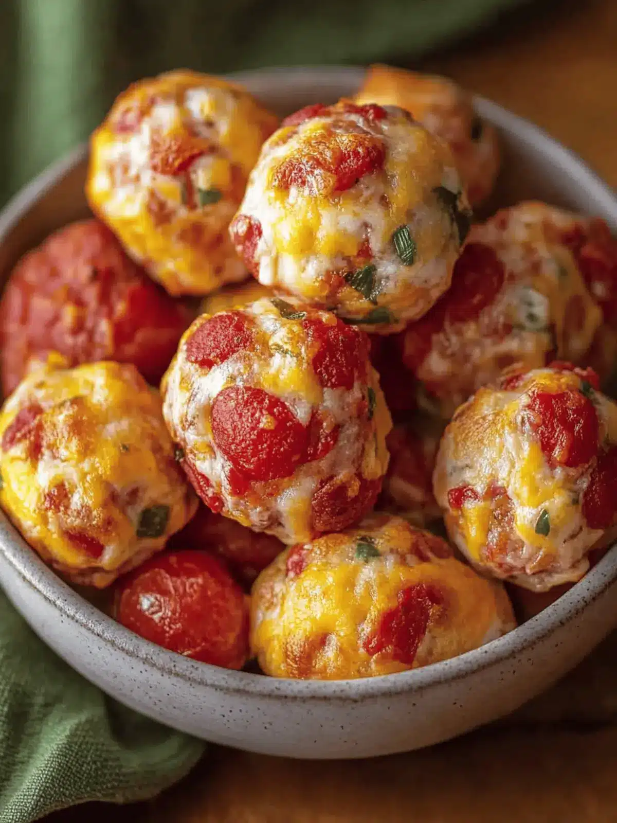 Feuchte Pizzamuffins