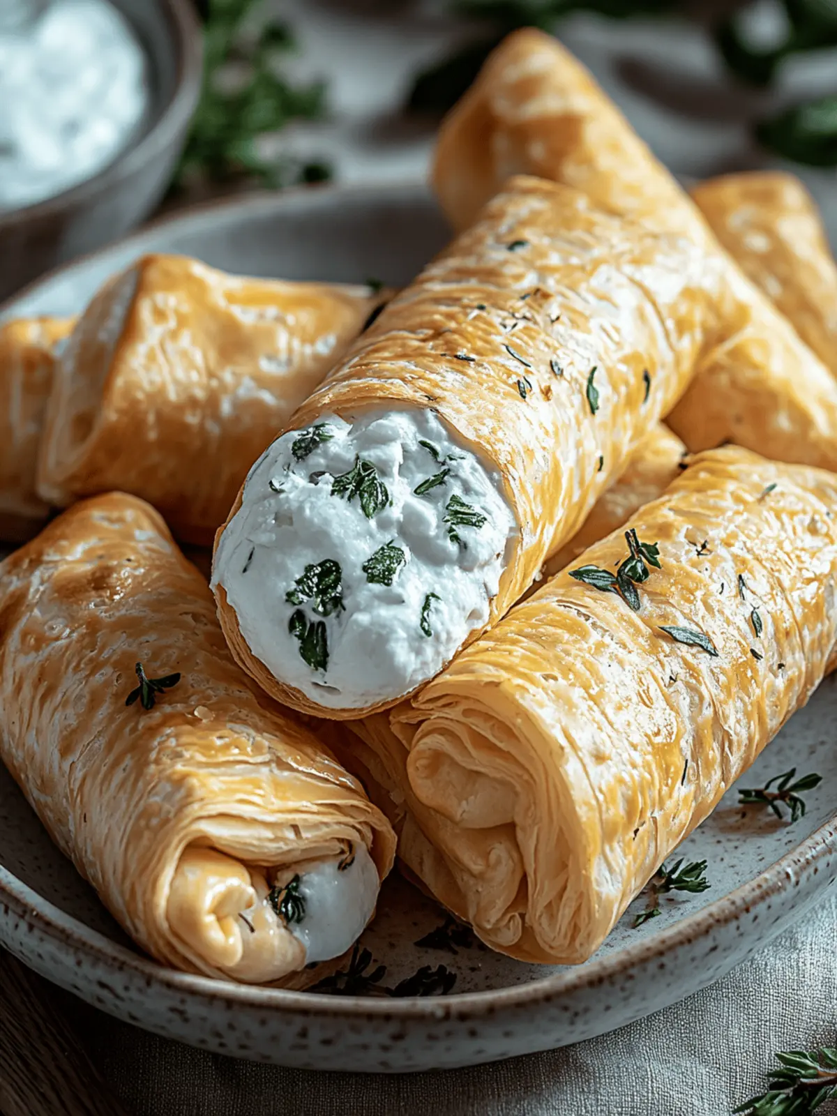 Herzhafte Blätterteigrollen mit Spinat und Feta zaubern 5 Herzhafte Blätterteigrollen mit Spinat und Feta