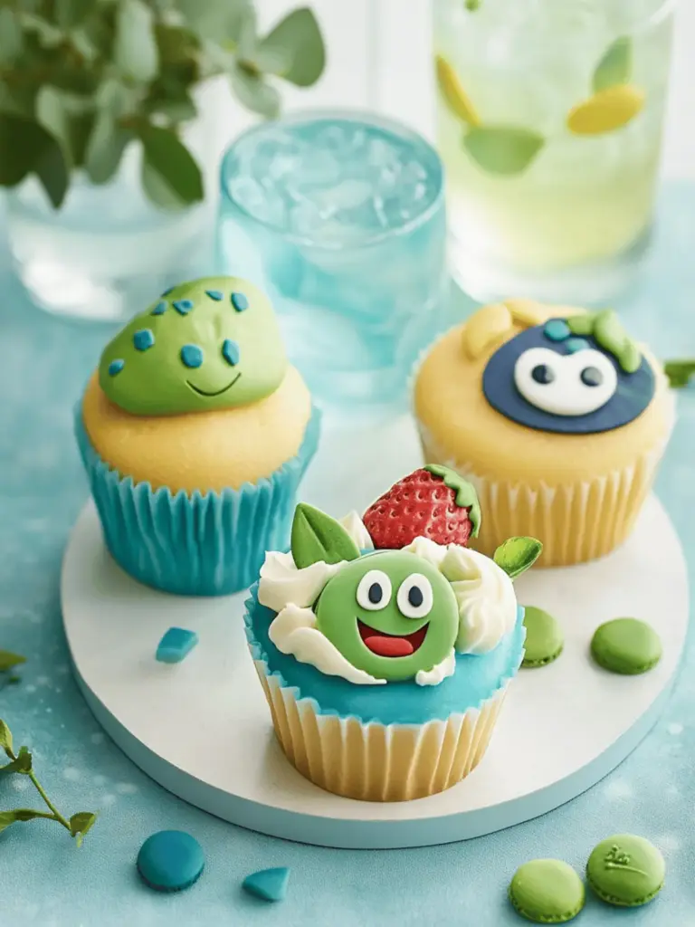 Kreatives Pokémon Cupcake