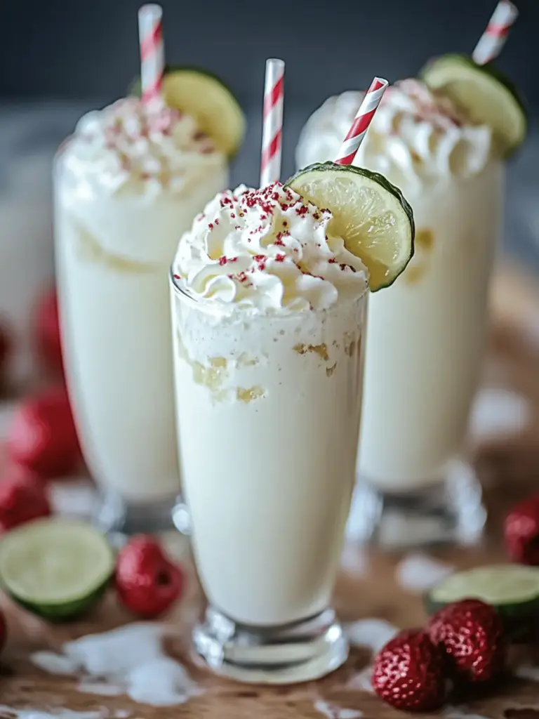 Festliche Pfefferminz-Weihnachtsfloat