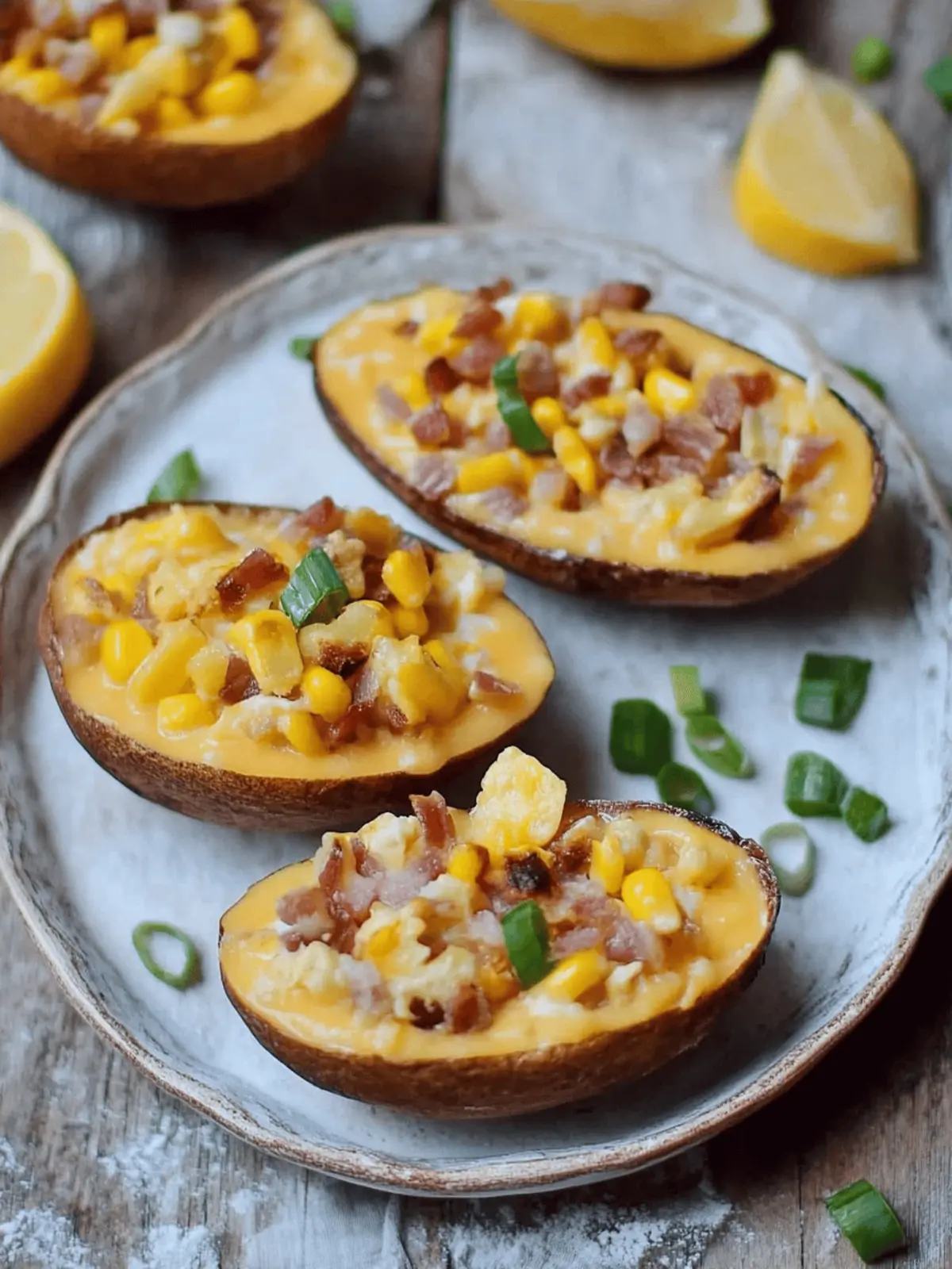 Gefüllte Ofenkartoffeln | vegan, glutenfrei, gesund