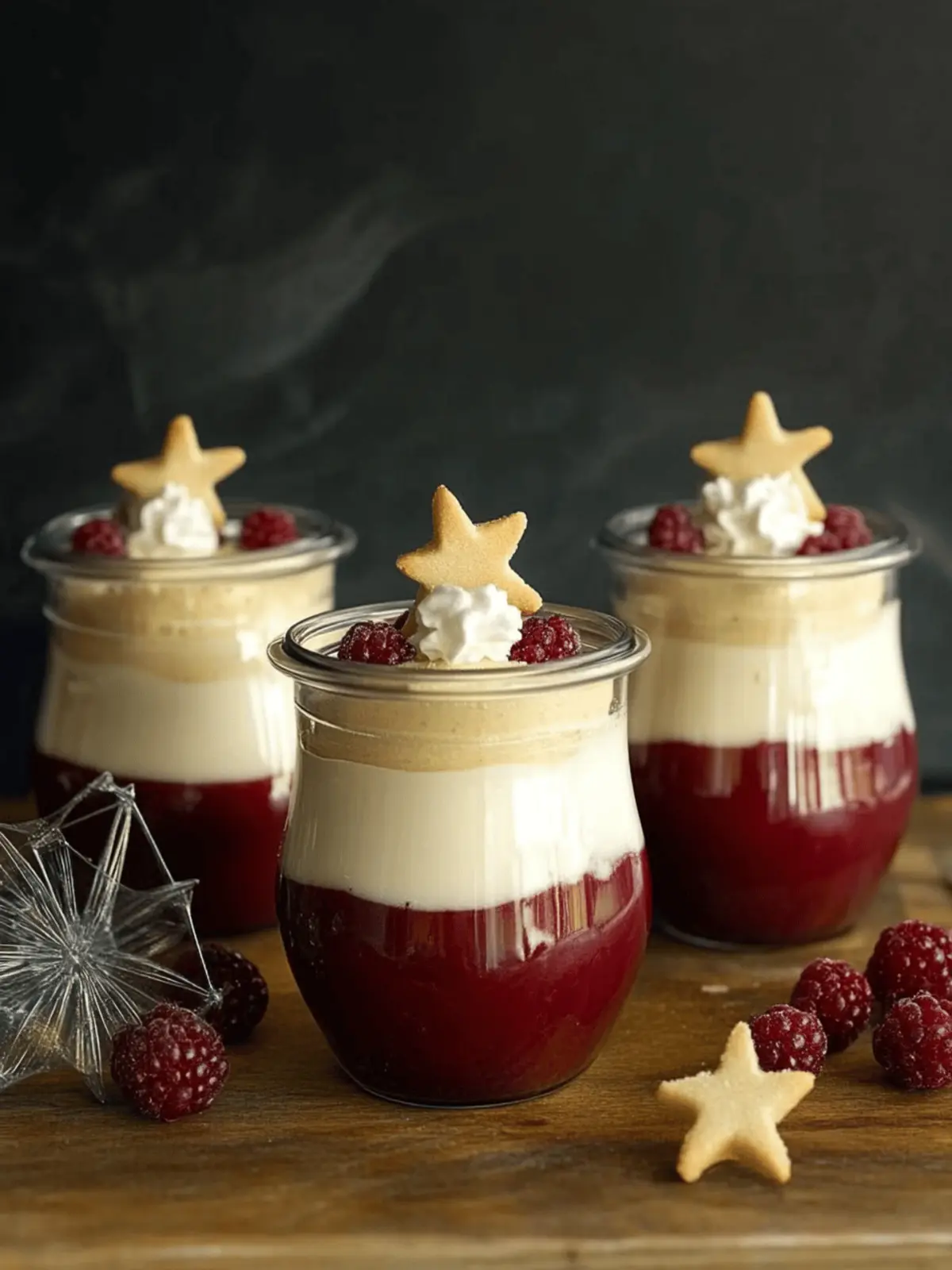 Marzipanmousse mit Zimt-Kirschen für Feste 3 Marzipanmousse mit Zimt-Kirschen