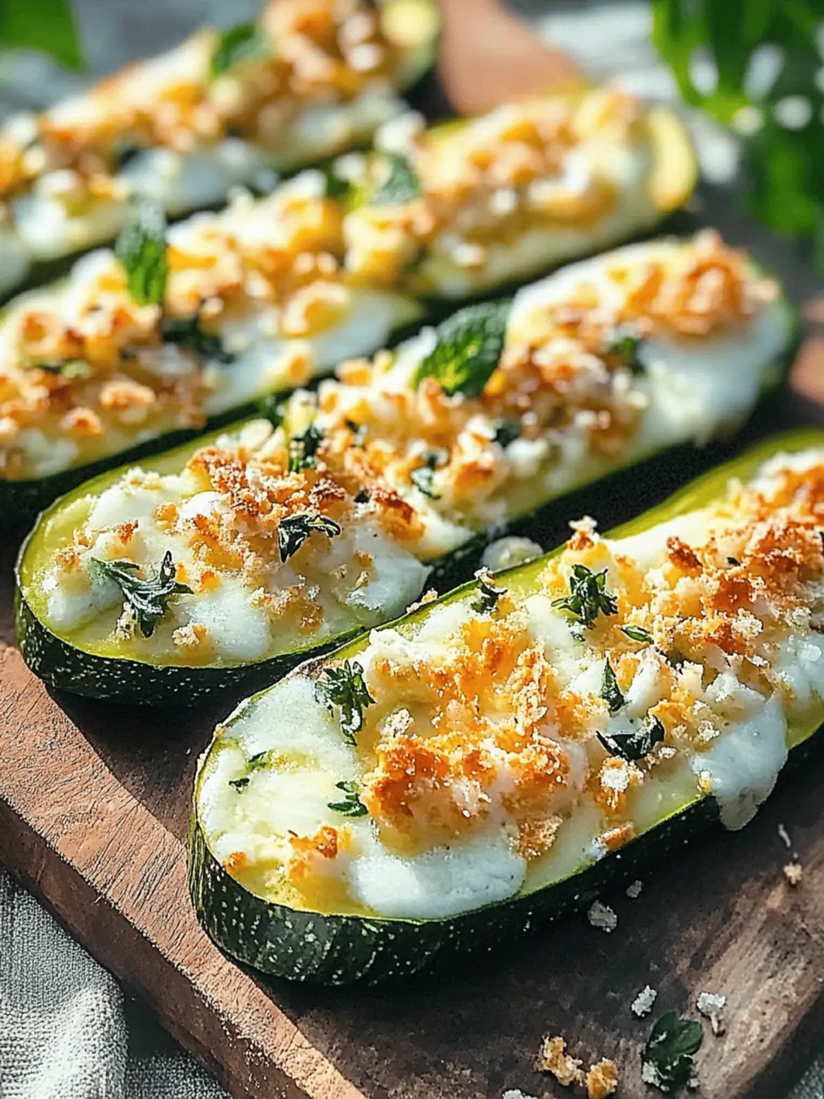 Käse Zucchini Steaks Lecker und Einfach zuzubereiten