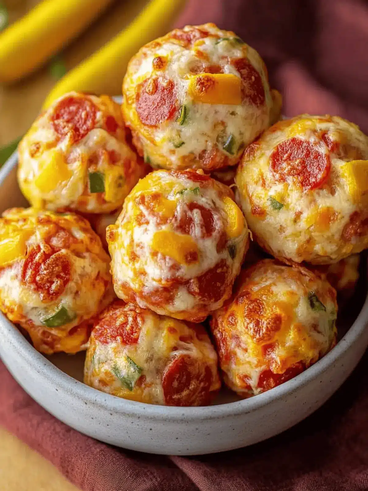 Feuchte Pizzamuffins