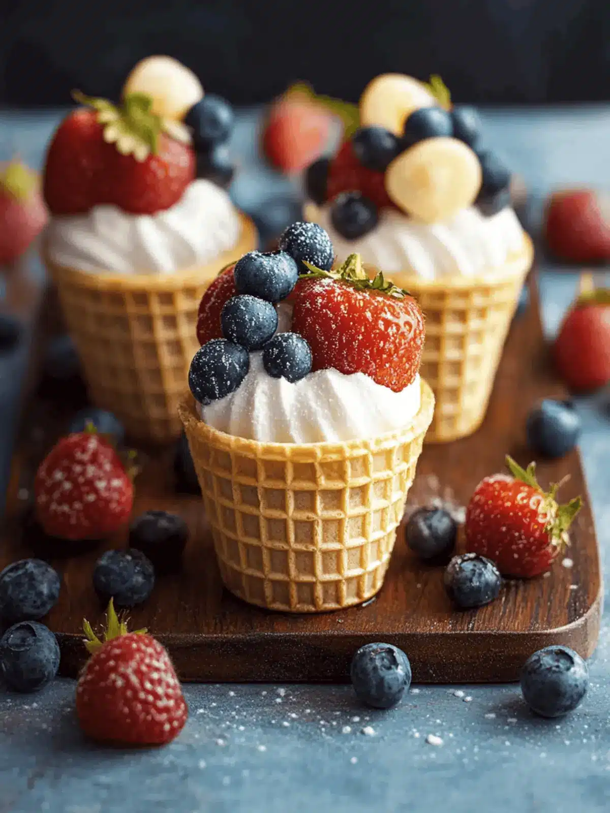 Kuchen im Waffelbecher – Der süße Partysnack 2 Kuchen im Waffelbecher