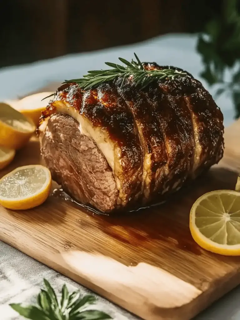 Klassisches Weihnachts-Rib-Eye