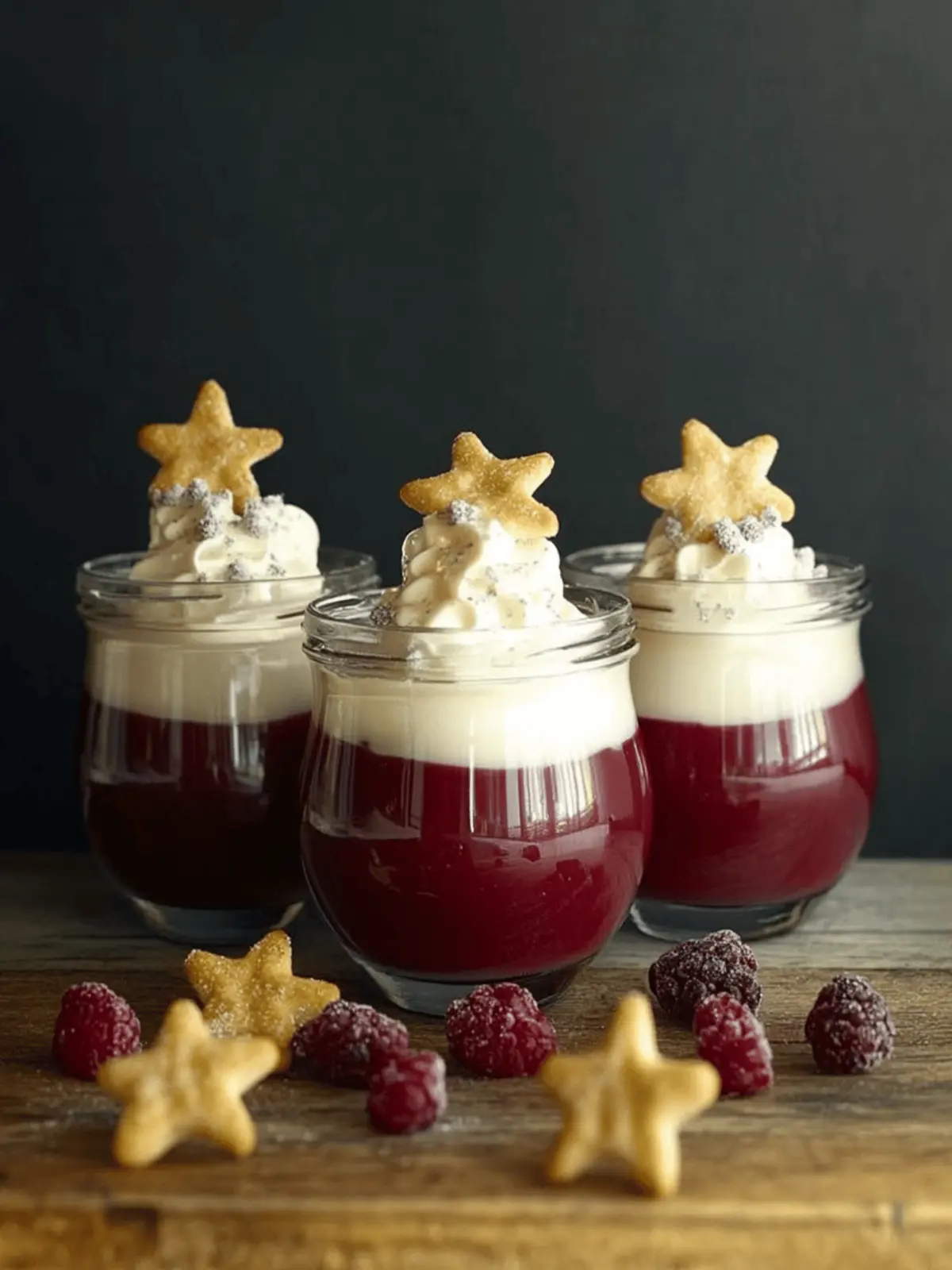 Marzipanmousse mit Zimt-Kirschen für Feste 2 Marzipanmousse mit Zimt-Kirschen