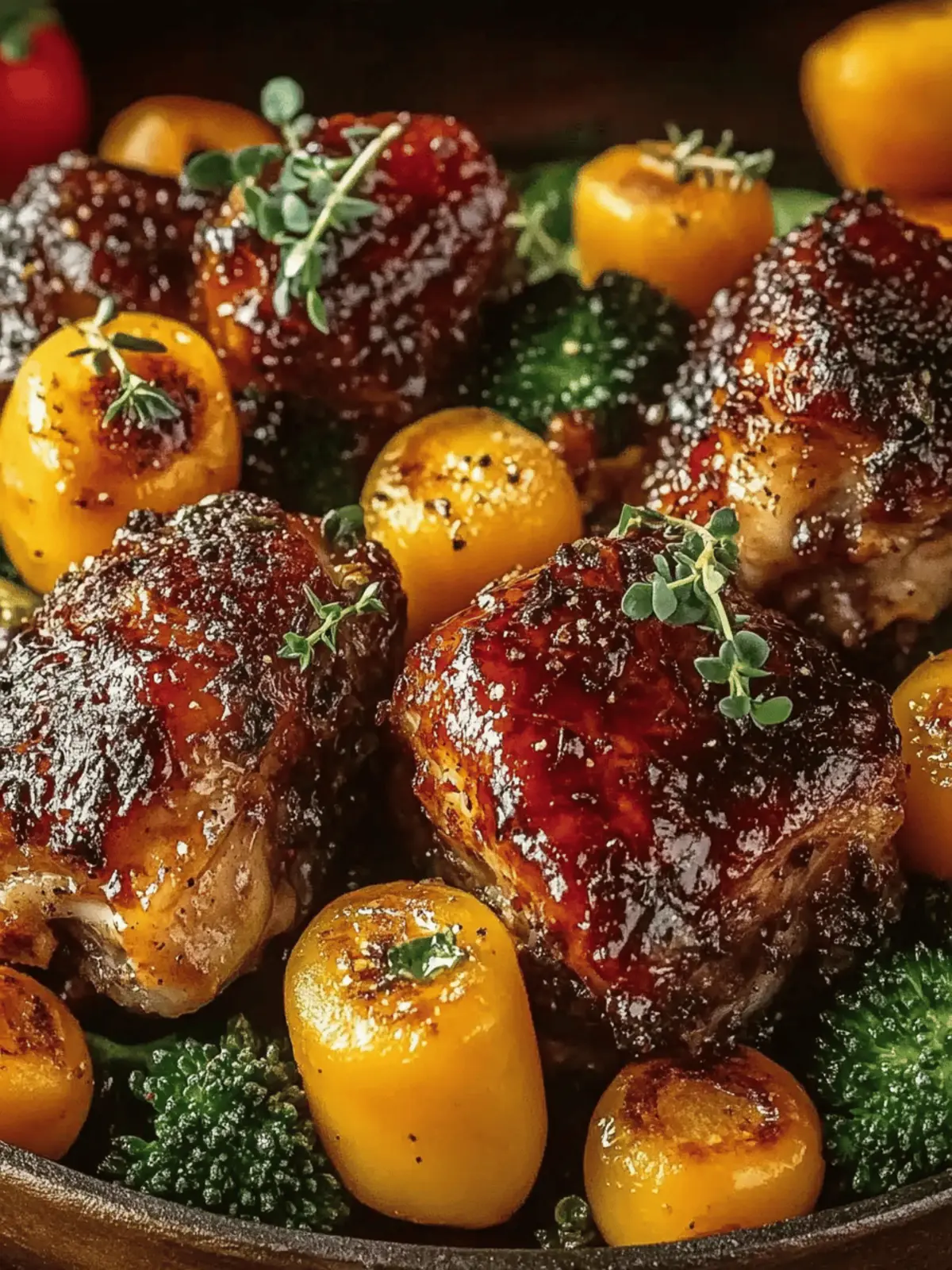 Ahornsirup-glasierte Hähnchen und Kürbisdelikatesse 5 Ahornsirup-glasierte Hähnchen und Kürbisdelikatesse