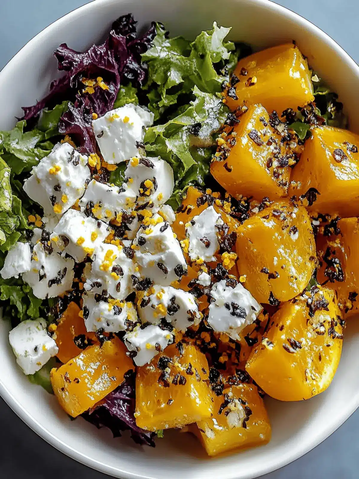 Herbstschüssel mit Ziegenkäse – Veganer Genuss pur 5 Herbstschüssel mit Ziegenkäse