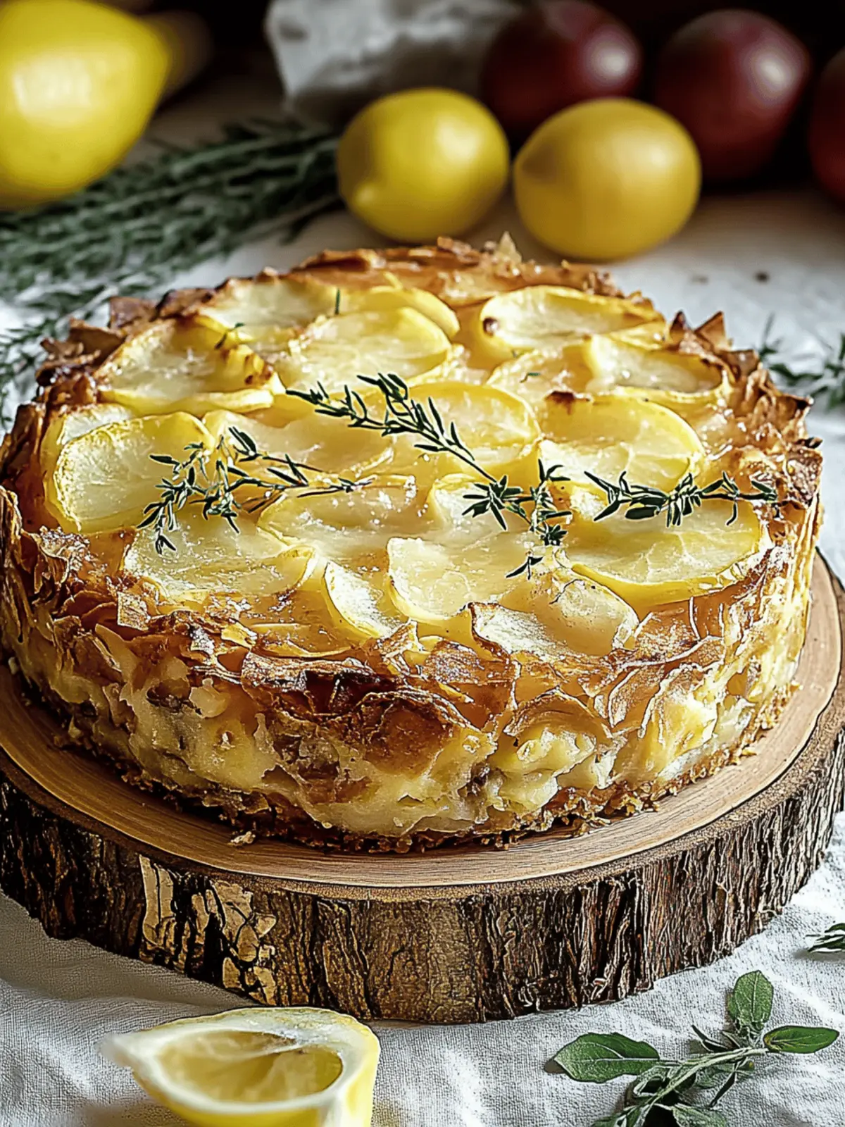 Herzhafter Kartoffelkuchen