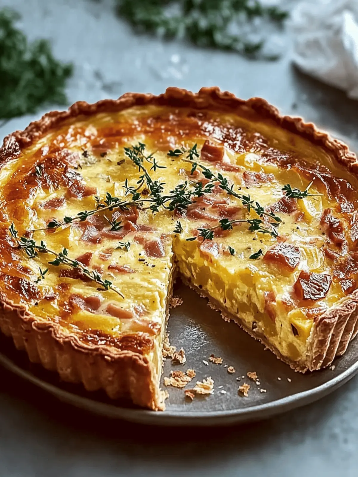 Herzhafter Kartoffel- und Speck-Quiche für Genießer 3 Herzhafter Kartoffel- und Speck-Quiche