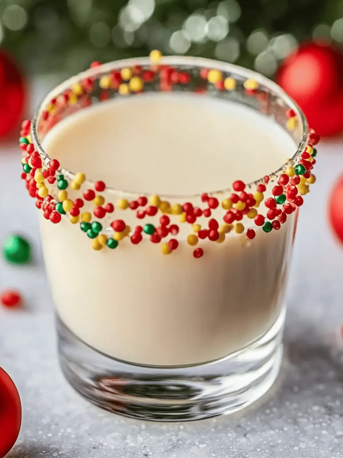 Weihnachts-Zuckerplätzchen-Shots