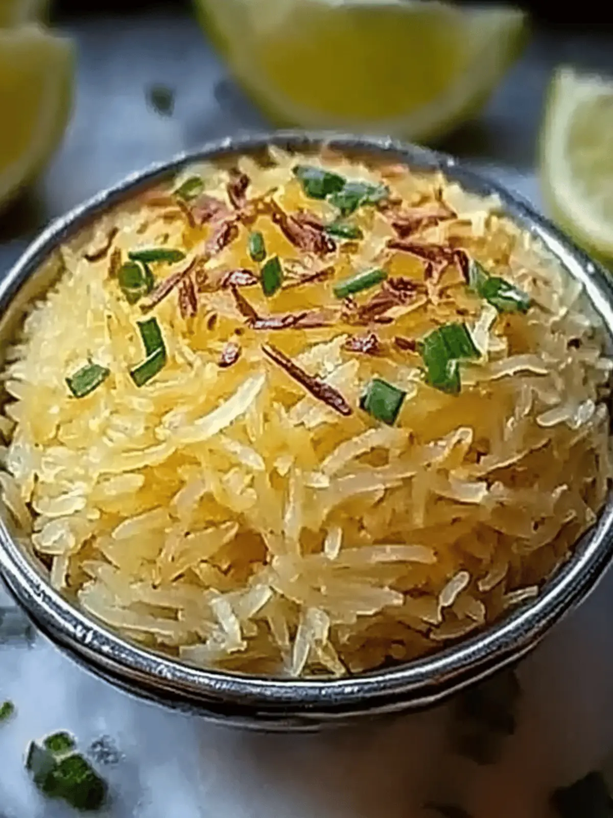 Goldene Zwiebel Butter Reis für herzhaften Genuss 2 Goldene Zwiebel Butter Reis