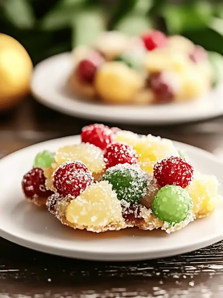 Einfaches Weihnachtsfrüchtekekse Rezept für festliche Freude