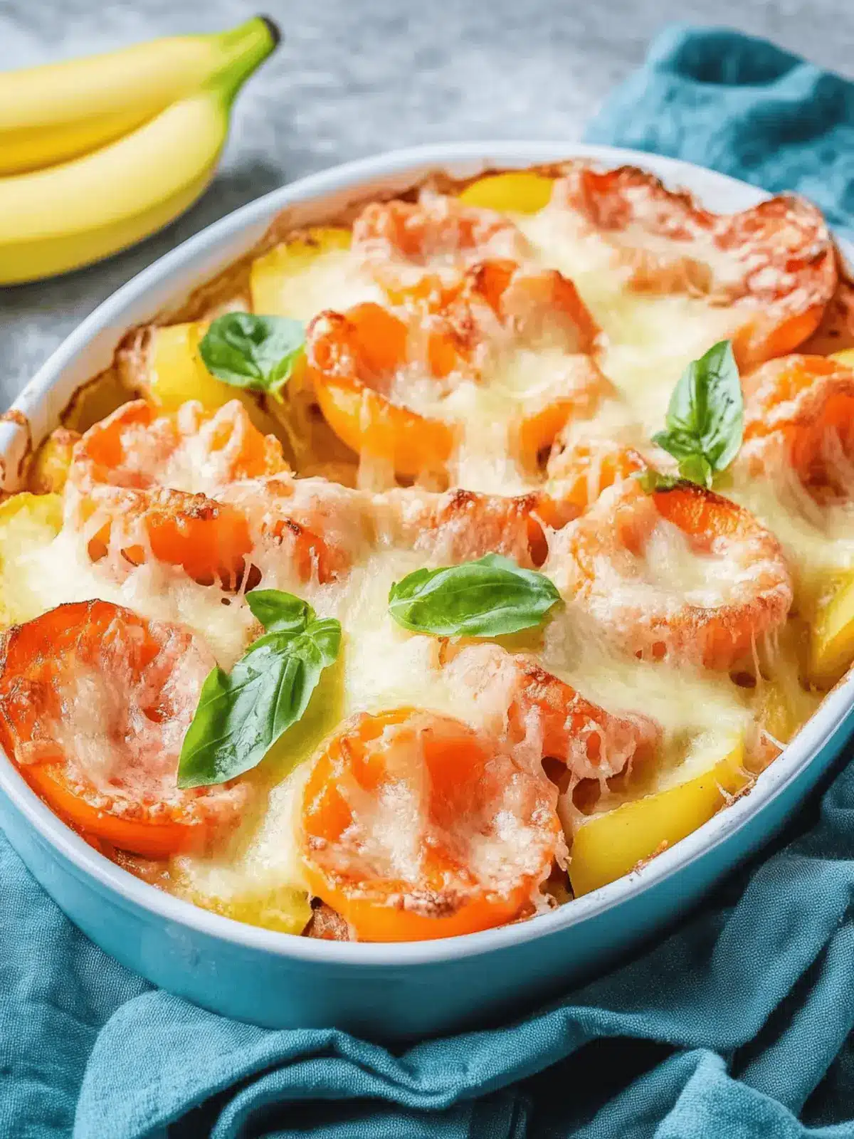 Kürbisauflauf mit Kartoffeln