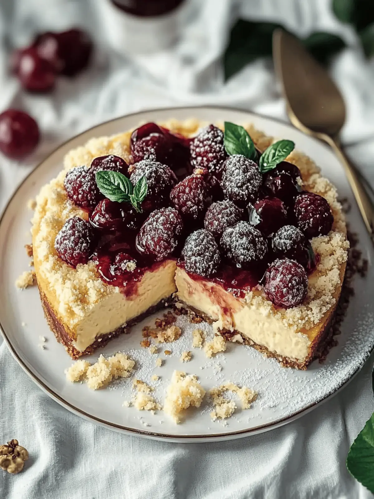 Pflaumenkuchenteig mit Streuselbelag