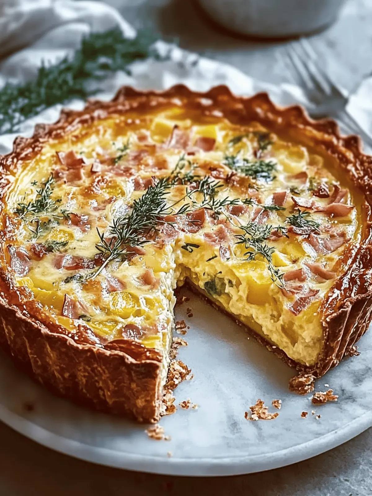 Herzhafter Kartoffel- und Speck-Quiche für Genießer 4 Herzhafter Kartoffel- und Speck-Quiche