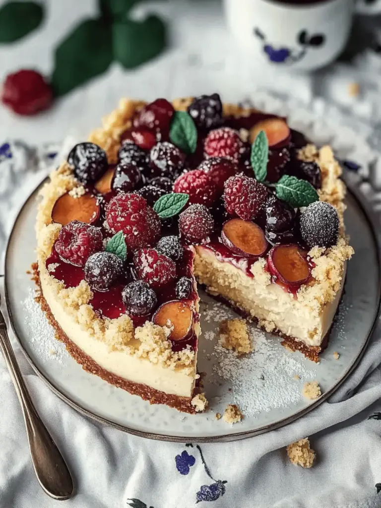 Pflaumenkuchenteig mit Streuselbelag