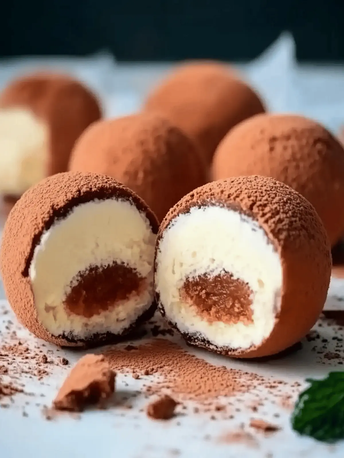 Tiramisu-Bällchen