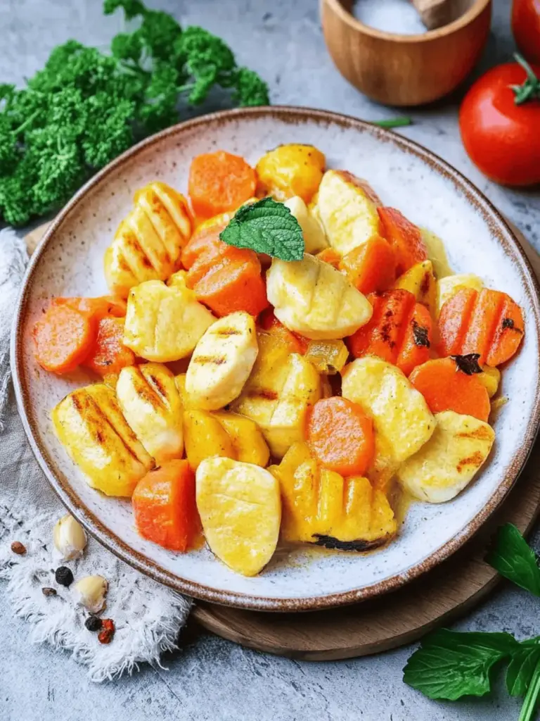 Kürbisgnocchi-Pfanne