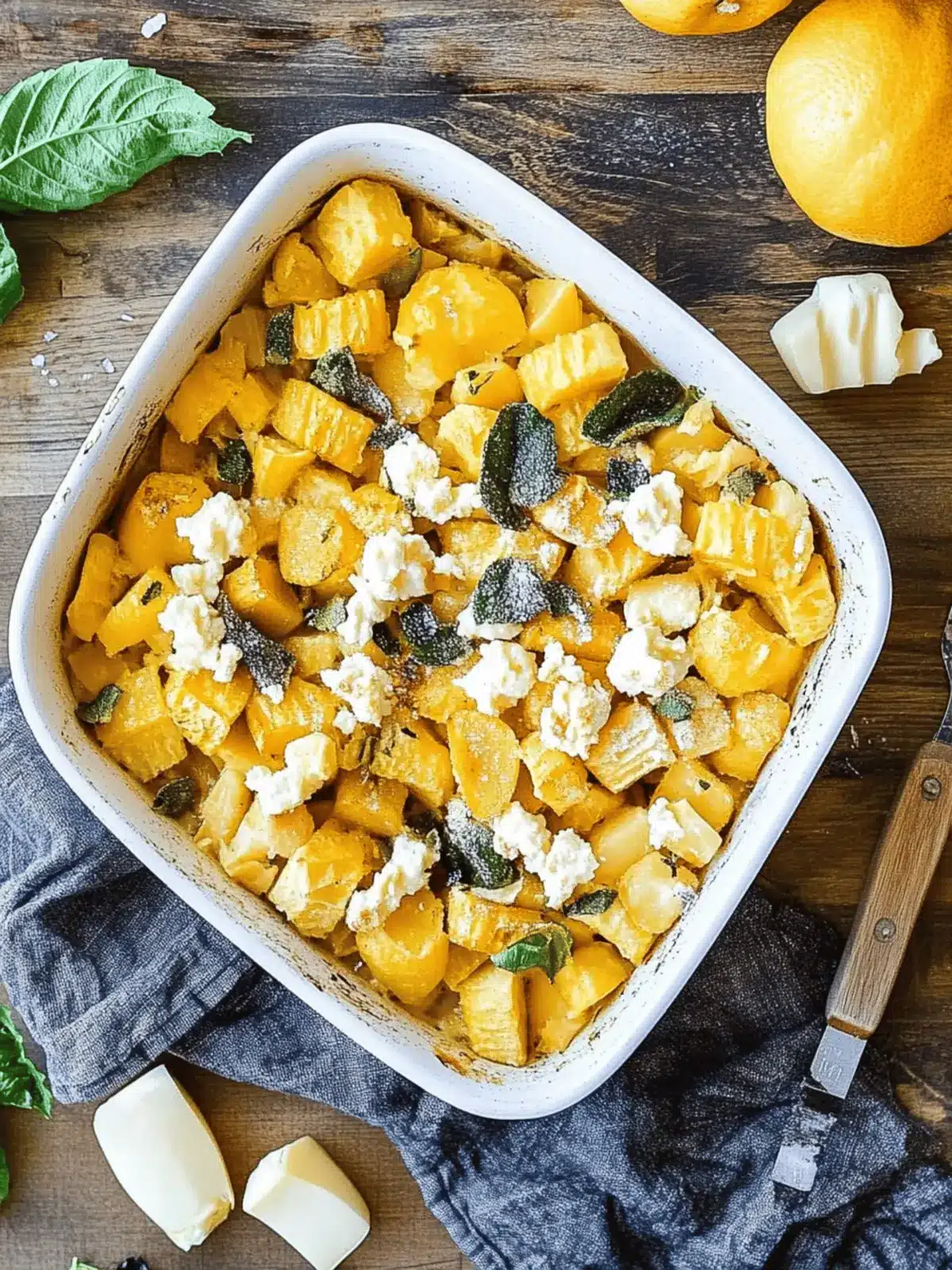 Kürbisgnocchi-Auflauf für gemütliche Abende 2 Kürbisgnocchi-Auflauf