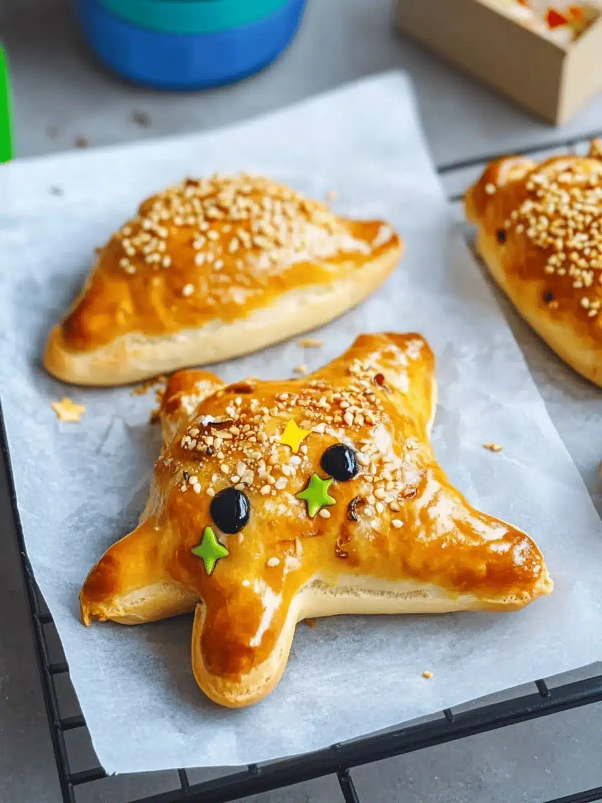 Bärengroße Hotdog-Sterne für schnellere Snacks 2 Bärengroße Hotdog-Sterne