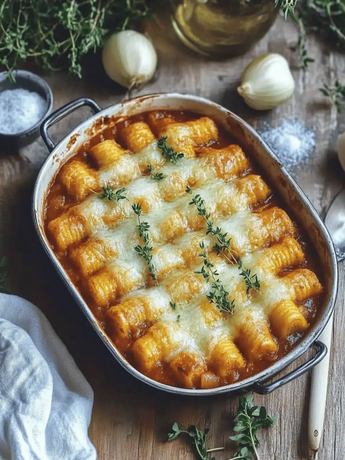 Kroketten- und Hackfleischauflauf