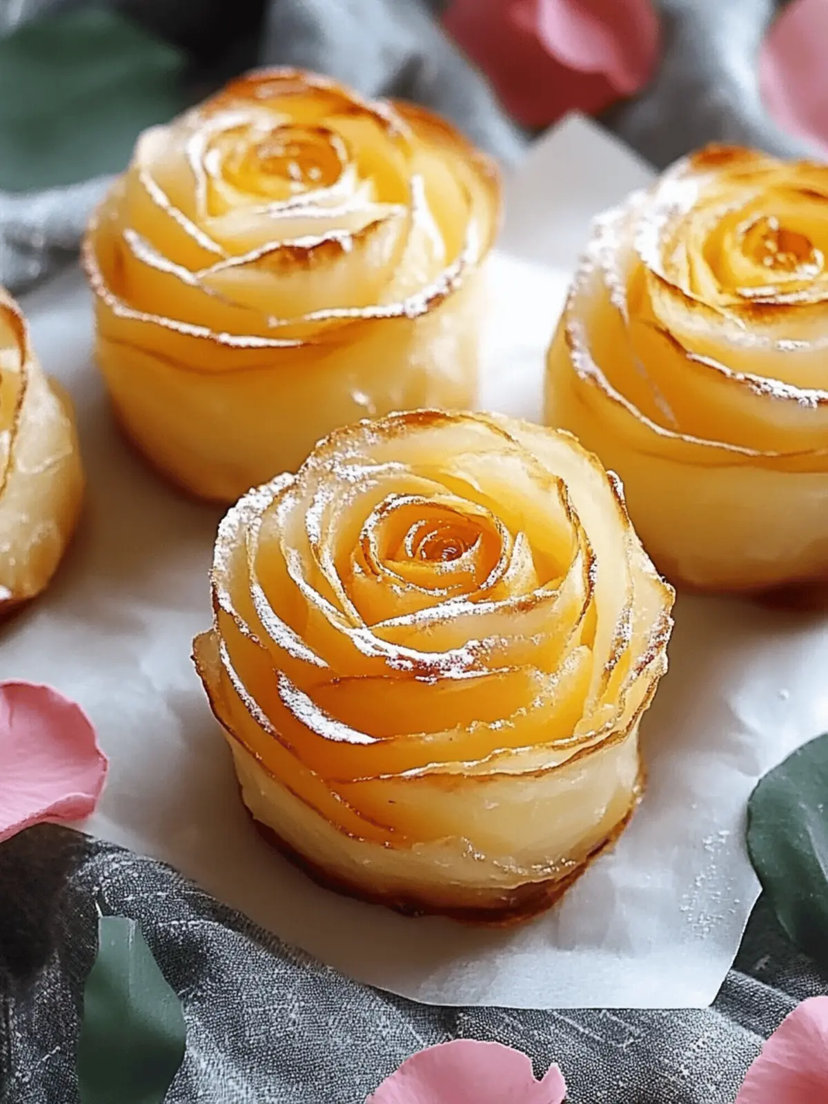 Geniale Apfelrosen Blätterteig für jeden Anlass 2 Apfelrosen Blätterteig