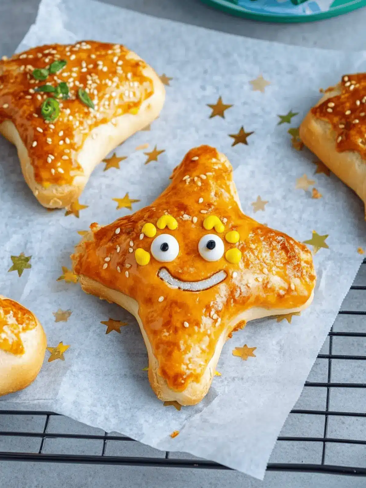 Bärengroße Hotdog-Sterne für schnellere Snacks 5 Bärengroße Hotdog-Sterne