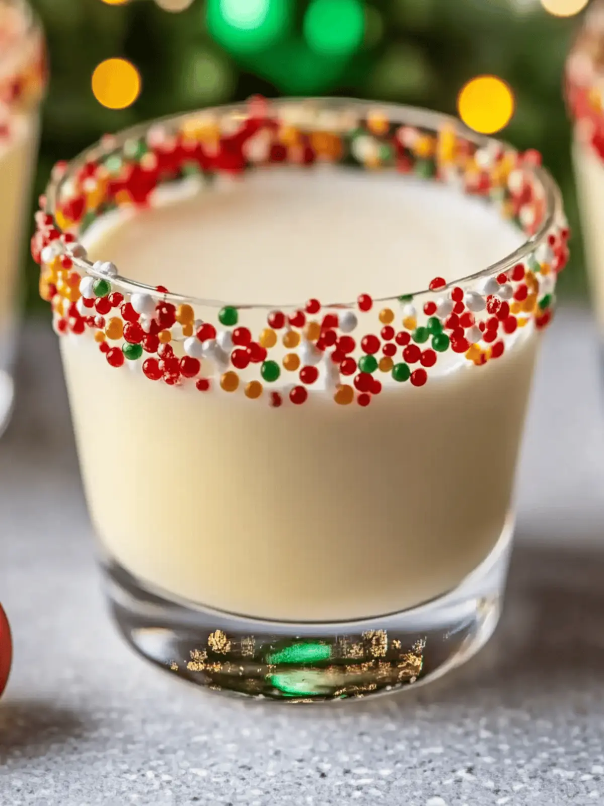 Weihnachts-Zuckerplätzchen-Shots