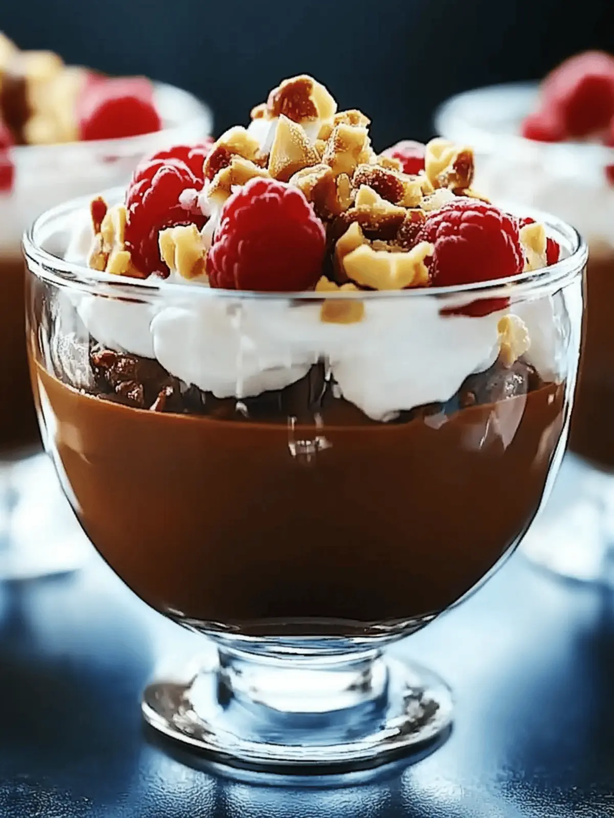 Protein Dunkle Schokoladenpuddingbecher