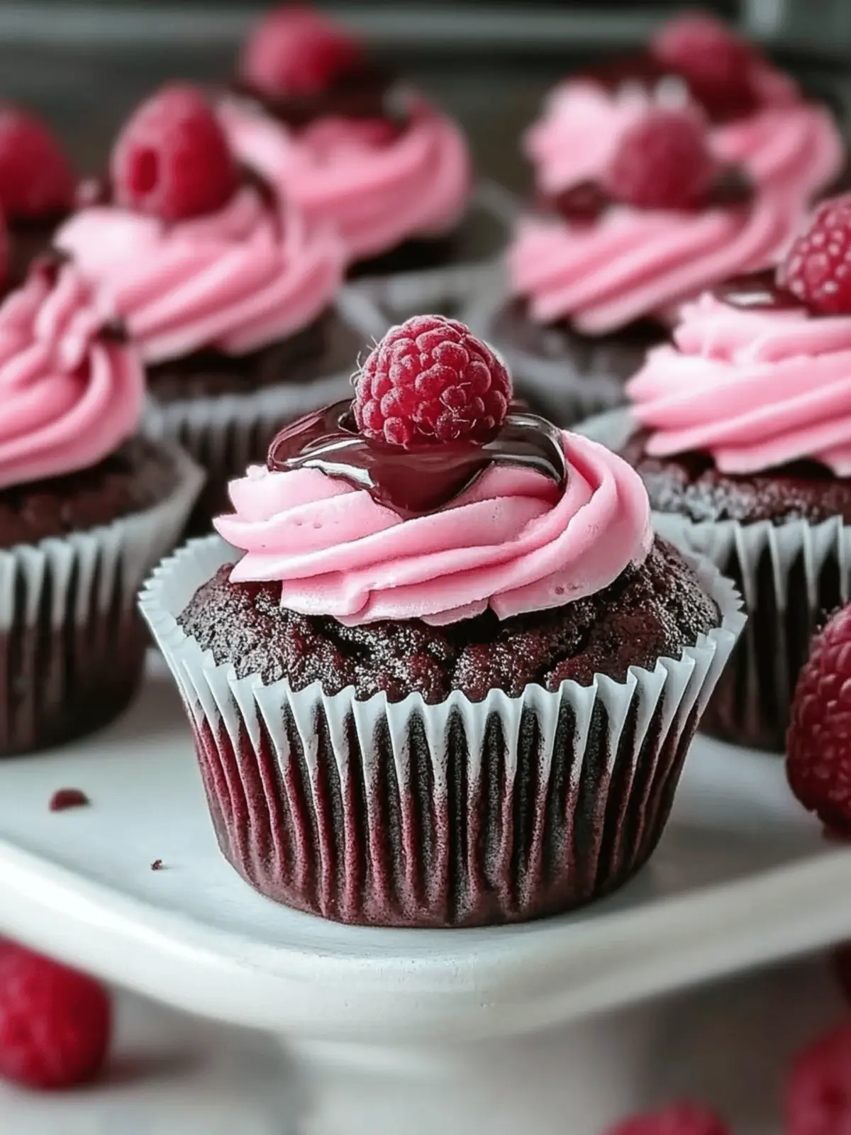 Himmlische Schokoladen- und Himbeermuffins genießen 3 Himmlische Schokoladen- und Himbeermuffins