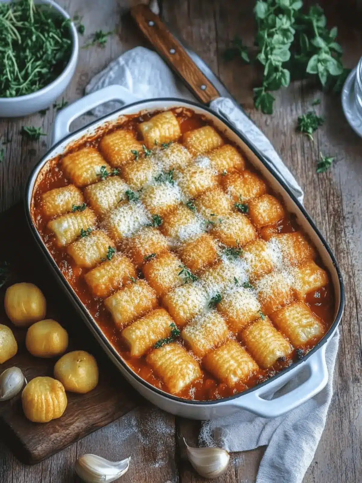 Kroketten- und Hackfleischauflauf