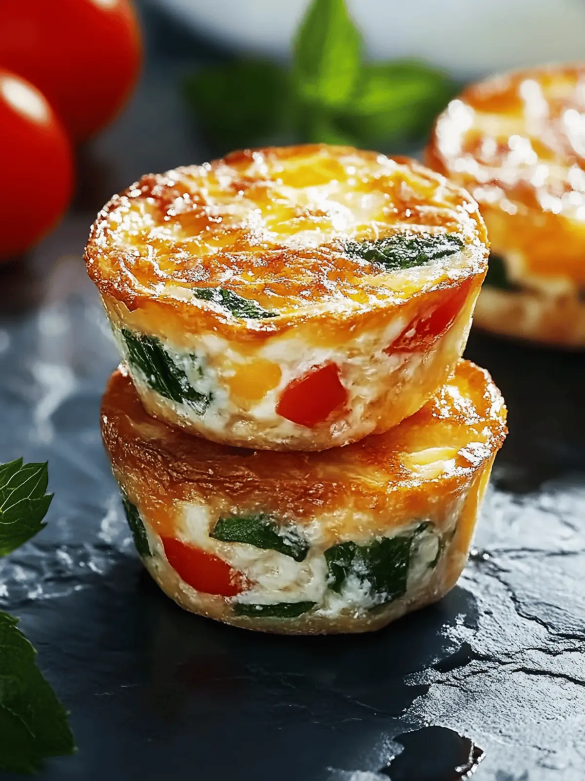 Mini-Quiches mit Gemüse
