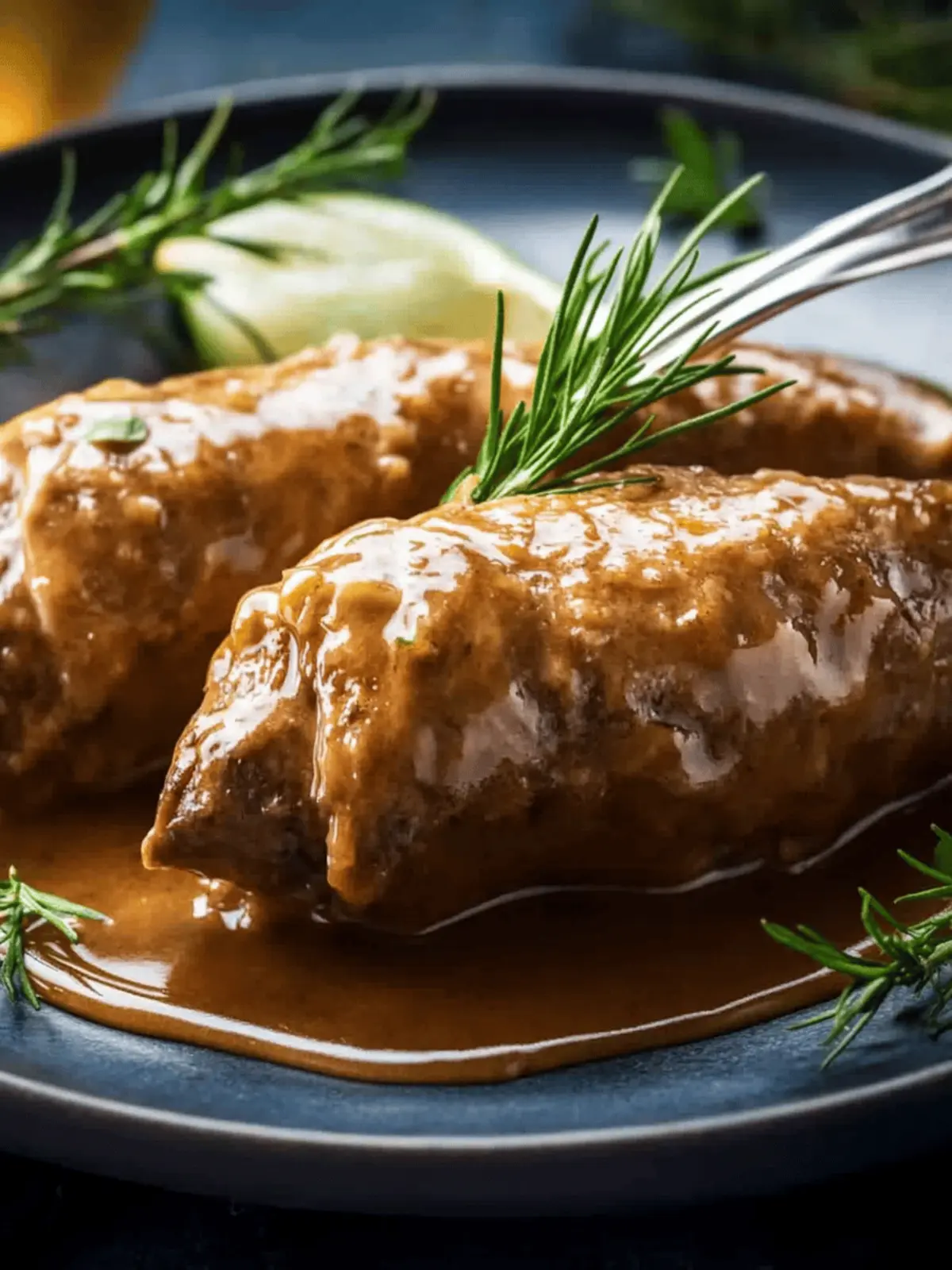 Echte deutsche Rinderrouladen