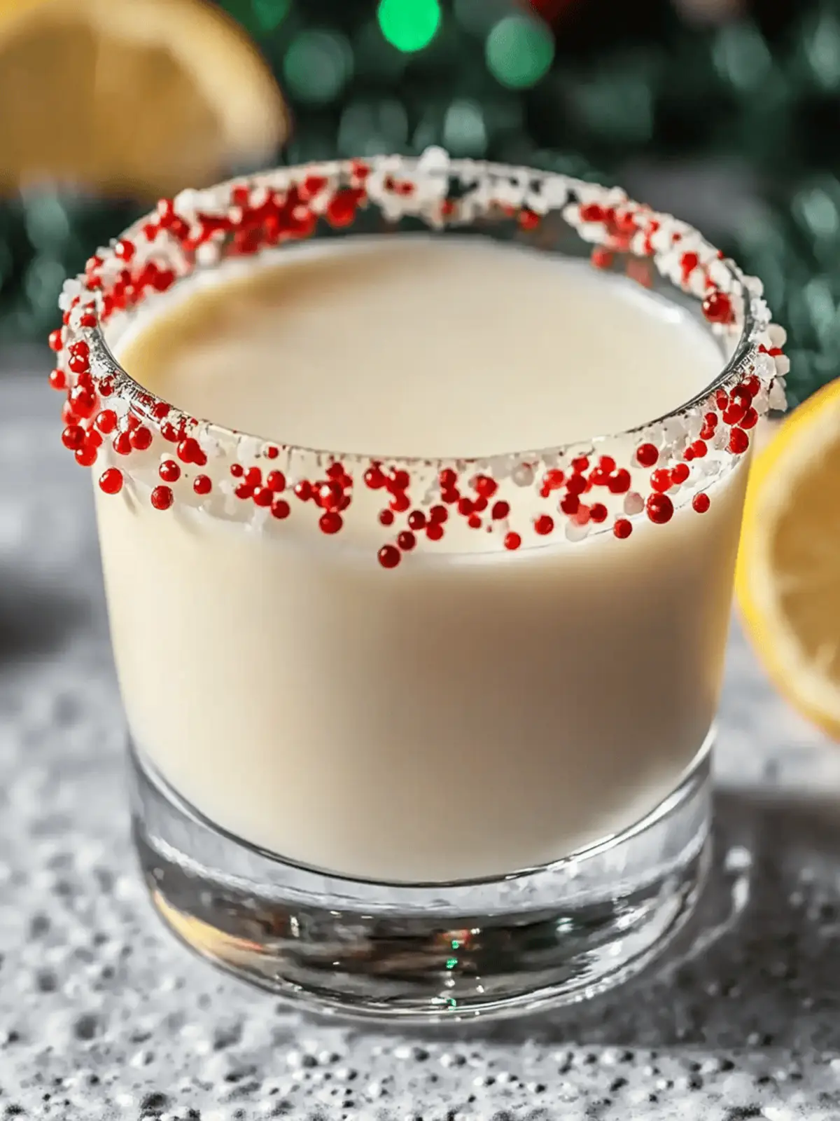 Weihnachts-Zuckerplätzchen-Shots