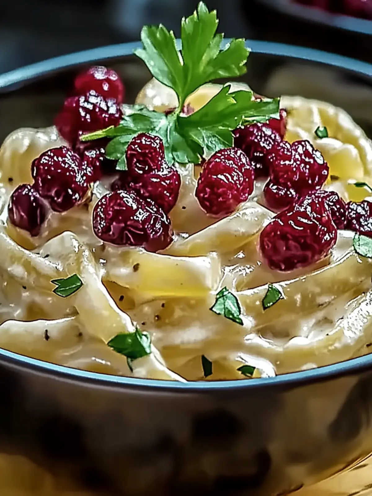 Brie-Pasta und Preiselbeerkompott für Feinschmecker 3 Brie-Pasta und Preiselbeerkompott für Kenner