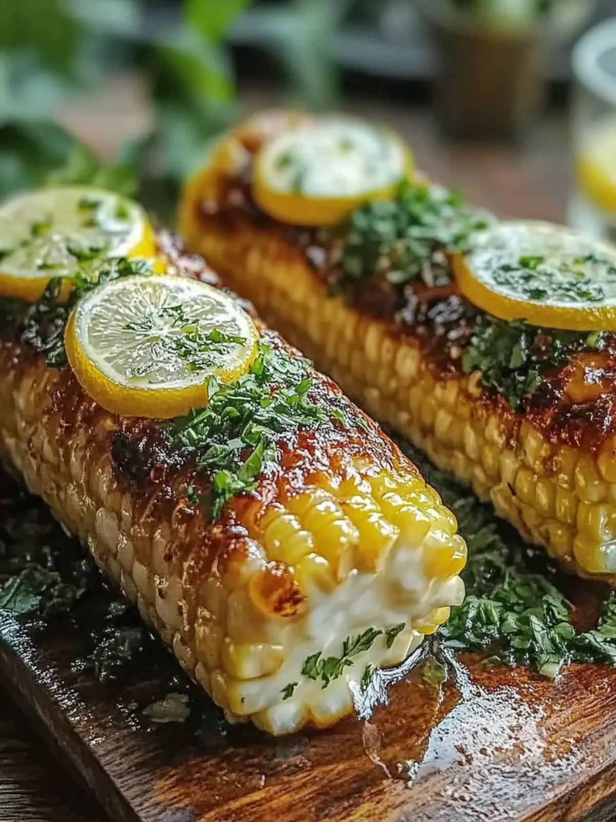 Honigbutter gebackene Maisrippen für Grillabende 3 Honigbutter gebackene Maisrippen