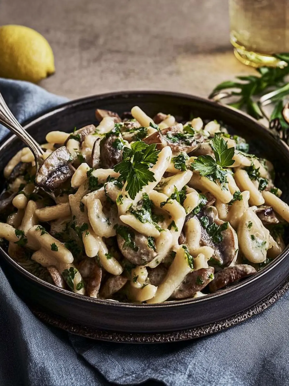 Spätzle mit Pilzen: Schnelles Komfortessen genießen 4 Spätzle mit Pilzen