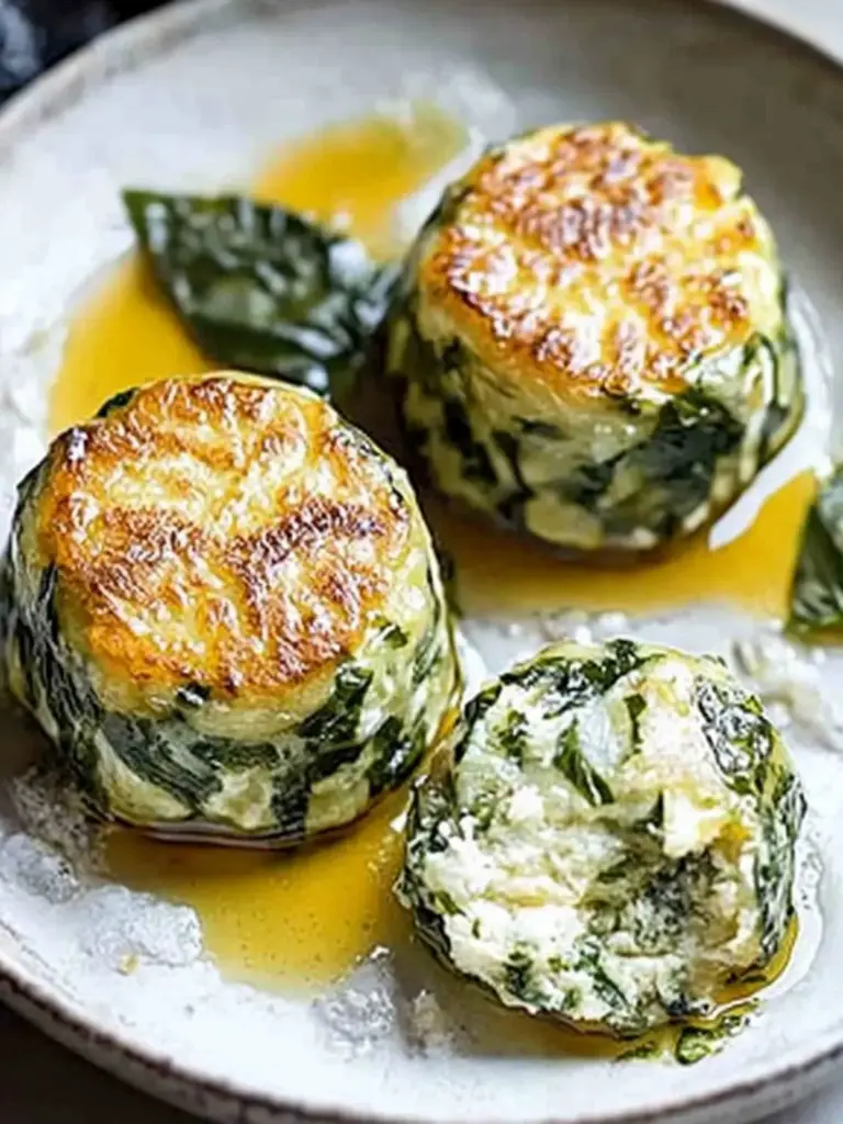 Südtiroler Spinatknödel