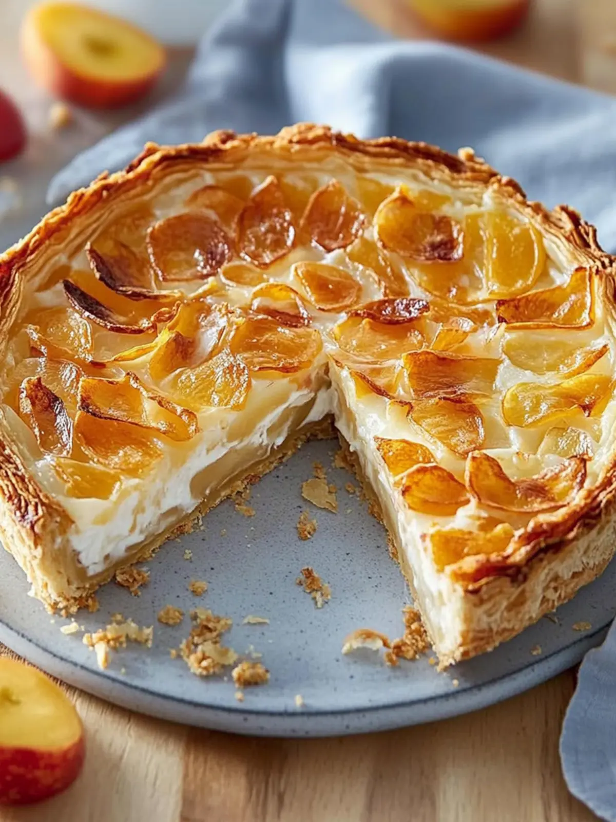 Goldene Kartoffel- und Zwiebeltorte für gemütliche Abende 3 Goldene Kartoffel- und Zwiebeltorte